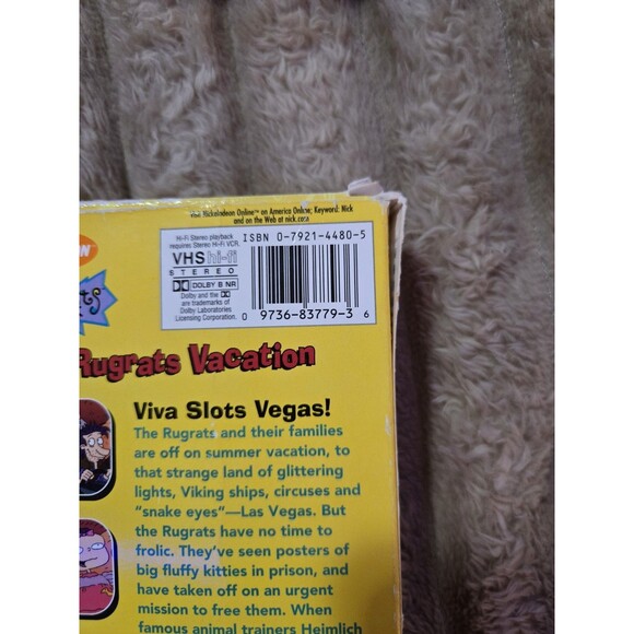 Rugrats A Rugrats Vacation VHS 1997 Nickelodeon Cartoon Nick Jr - Picture 7 of 8